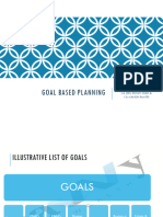 4 - Goal Based Planning