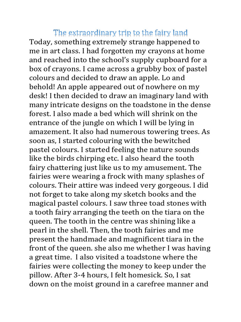 Story Writing Grade 7 | PDF | Home & Garden | Art