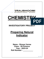 Shreya Varma Chemistry Project