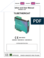 TLB ETHERCAT CE-M Approved Legal for Trade Installer Manual En