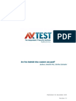 Avtest 2011-11 Free Android Virus Scanner English