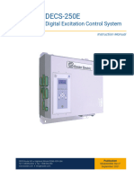 DECS-250E: Digital Excitation Control System