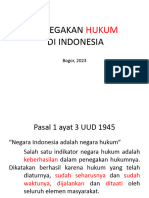 Pertemuan 13 Penegakan Hukum