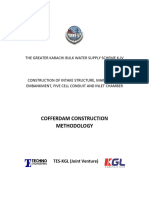 Cofferdam Construction Methodology