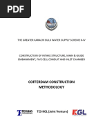 Cofferdam Method for Bridge Foundations | PDF | Deep Foundation | Dam