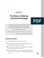 CHAPTER 1 The History of Meeting and Event Technology