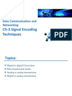 DCN - Ch-3 Signal Encoding Tech