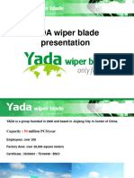 Yada Wiper Blade Breif Introduction