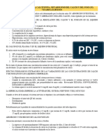 Hormona Paratiroidea, Calcitonina, Metabolismo Del Calcio y Del Fosfato, Vitamina D, Huesos