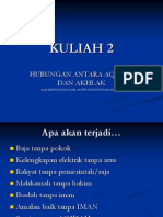 Hubungan Aqidah Dan Akhlak