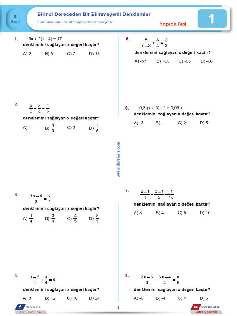 1-birinci-dereceden-bir-bilinmeyenli-denklemler-1-pdf