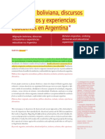 NOVARO, G. - Migración y Eduación en Argentina