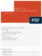 7 Hubungan Dua Garis Menentukan Akar-Akar Pers