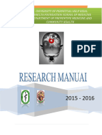 Research Manual PERPS 2015