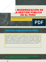 LA MODERNIZACIÓN DE LA GESTIÓN PUBLICA EN EL Peru 12