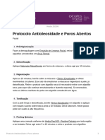 017 - Protocolo Antioleosidade e Poros Abertos