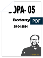 DOPA 05 Botany