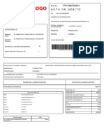 Notas de Débito