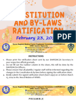 DAVREMCEA Consitution by Laws For Ratification February 23 2024 1