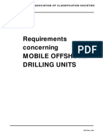 Requirements Concerning. Mobile Offshore Drilling Units
