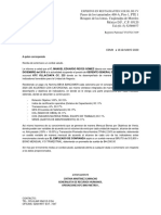 Carta de Comprobacion de Datos Villacoapa