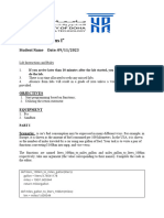 Lab Manual - AETN2302 - L8 (Function-I)