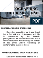 Photographing The Crime Scene