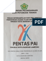 Juknis Pentas PAI