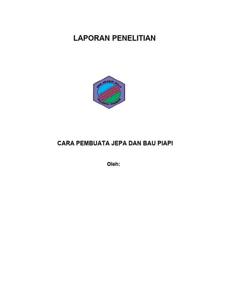 Resep Jepa dan Bau Piapi Mandar | PDF