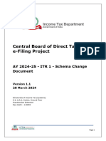 ITR 1 Schema Change Document AY2024-25 V1.1