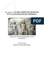 Soldados y Sociedad Romana en El Bajo Imperio
