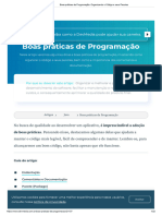 Boas Práticas de Programação - Organizando o Código e Seus Pacotes