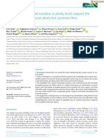 Pysek 2023 Small Genome Size and Variation in