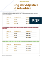 Adjektive - Grammatik - Deutsch - Info