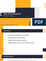 INFOMAN Lesson 8 SQL INTRODUCTION