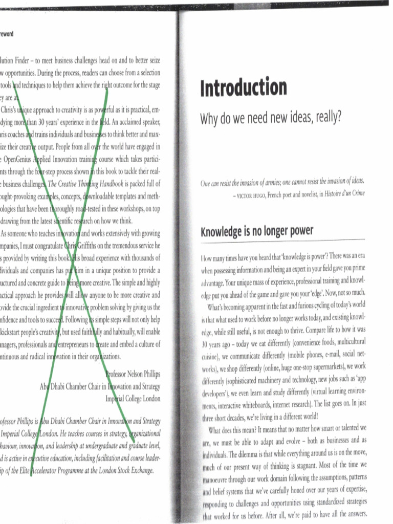 Creative+thinking+ Intro 1 | PDF