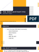 INFOMAN Lesson 10 SQL Select