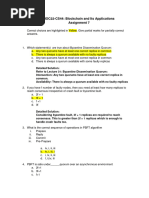 Assignment 7 Solution