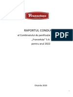 Raportul Conducerii PT 2022