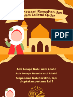 Keistimewaan Ramadhan Dan Malam Lailatul Qadar