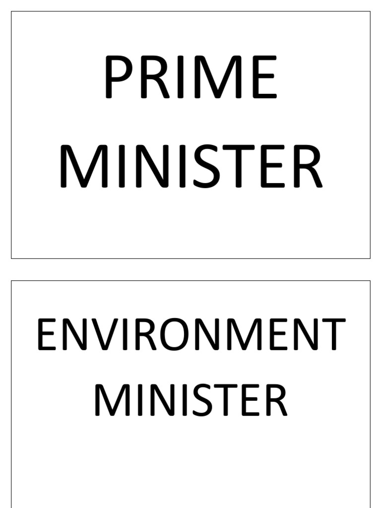 Printout Placard | PDF | Social Science