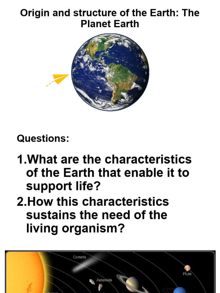 Earth’s Unique Habitable Characteristics | PDF | Atmosphere | Earth