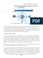 Analisis Sectores Financieros Sobre La Sat de Guatemala