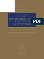 Treaty Interpretation in Investment Arbitration (J. Romesh Weeramantry) (Z-Library)