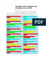 Analizamos Datos Sobre Desafíos Que Enfrentamos en El 2020 - Dia 3 Semana 37 Matematica