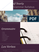 French Basic Grammar