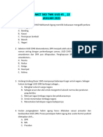 Paket Soal FR SKD TWK Uud 45 CPNS 22 Januari 2023