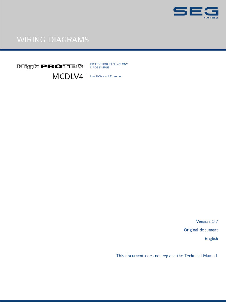 MCDLV4 Wiring Diagrams Guide | PDF | Power Supply | Optical Fiber