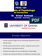 PSYC101 Full Slides MR - Hamza's Documents