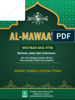 Khutbah Idul Fitri 1 Syawal 1445 H